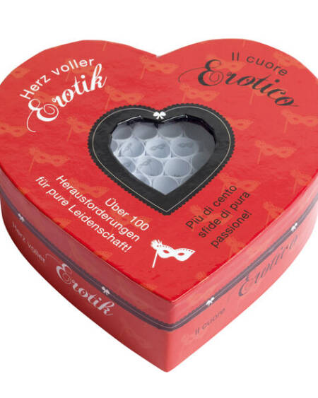 TEASE & PLEASE - HERZ VOLLER EROTIK & IL CUORE ERÓTICO ROJO