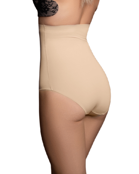 BYE-BRA - FAJA SIN COSTURAS ESTILO PANTIES BEIGE TALLA S