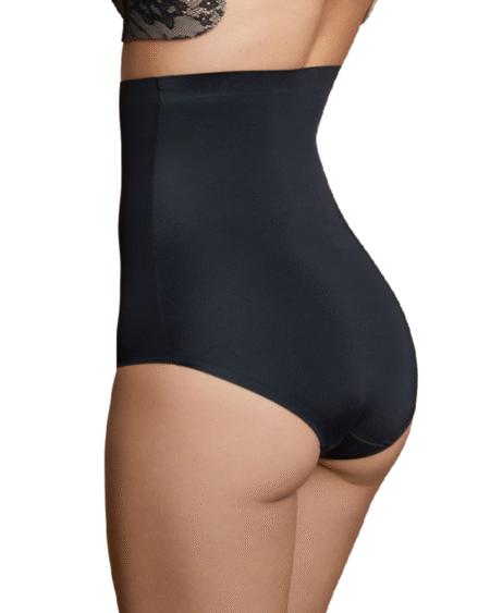 BYE-BRA - FAJA SIN COSTURAS ESTILO PANTIES NEGRO TALLA XXL