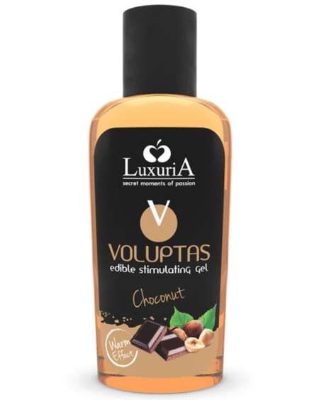 INTIMATELINE LUXURIA - VOLUPTAS GEL MASAJE COMESTIBLE EFECTO CALOR - CHOCONUT 100 ML
