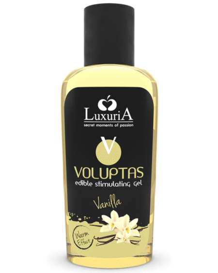 INTIMATELINE LUXURIA - VOLUPTAS GEL MASAJE COMESTIBLE EFECTO CALOR - VAINILLA 100 ML
