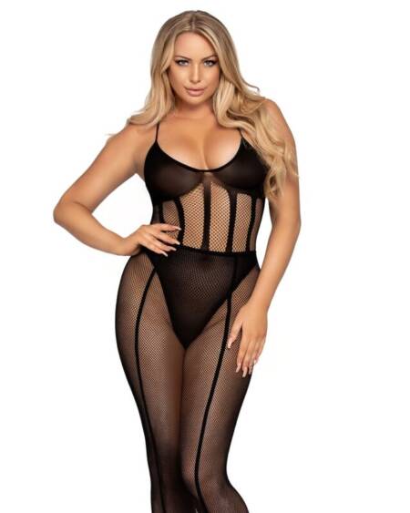LEG AVENUE - SET BODYSUIT Y FALDA TALLA ÚNICA