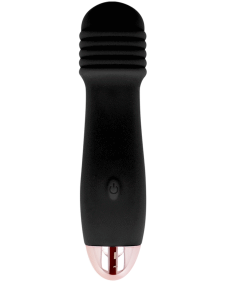 DOLCE VITA - VIBRADOR RECARGABLE TRES NEGRO 7 VELOCIDADES