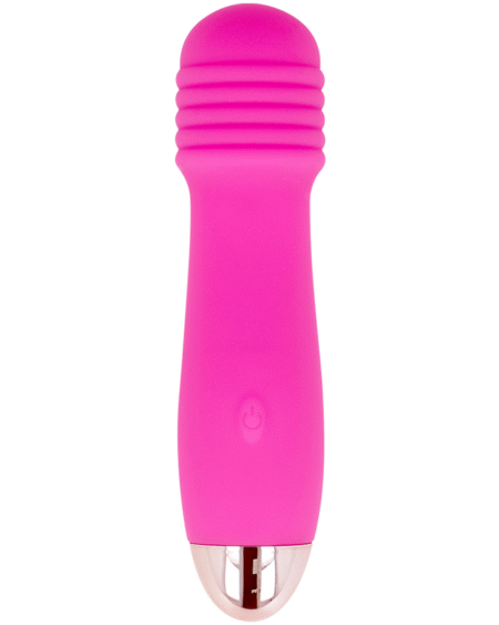 DOLCE VITA - VIBRADOR RECARGABLE THREE ROSA 7 VELOCIDADES