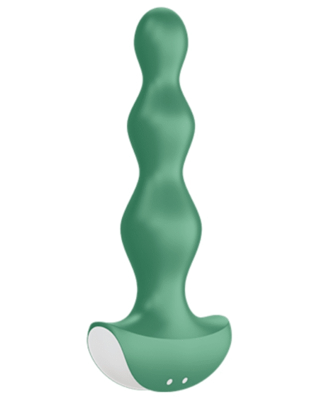 SATISFYER - LOLLI PLUG 2 PLUG VIBRATOR VERDE