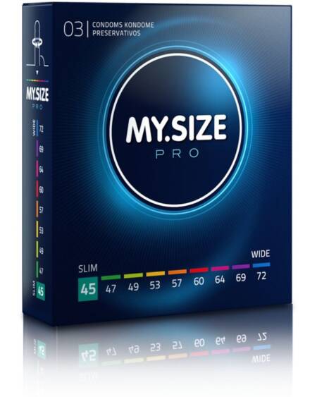 MY SIZE - PRO PRESERVATIVOS 45 MM 3 UNIDADES