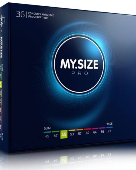 MY SIZE - PRO PRESERVATIVOS 49 MM 36 UNIDADES