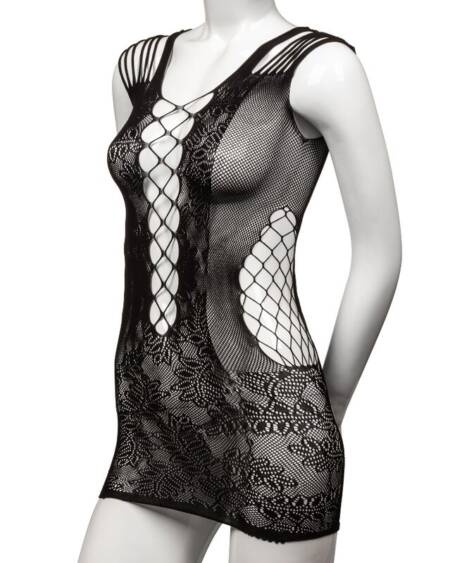 CALEXOTICS - PEEK-A-BOO MINI VESTIDO TALLA ÚNICA