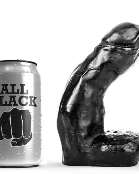 ALL BLACK - DILDO REALÍSTICO 15 CM