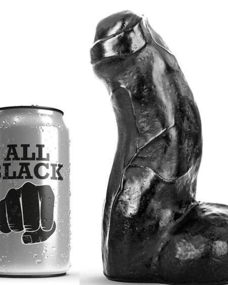 ALL BLACK - REALISTIC DONG NEGRO 17 CM