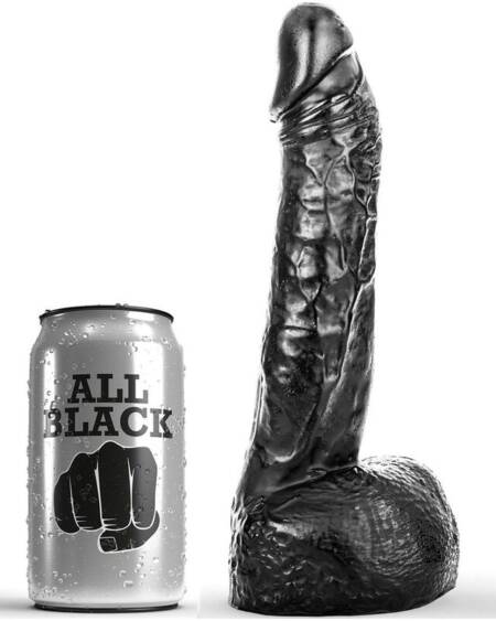 ALL BLACK - DILDO FISTING 20 CM