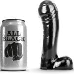 ALL BLACK - DILDO NEGRO 15 CM