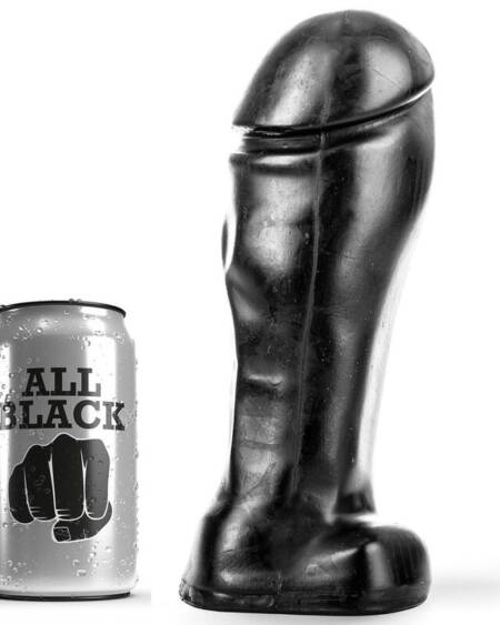 ALL BLACK - DONG 22 CM PUNTA ANCHA