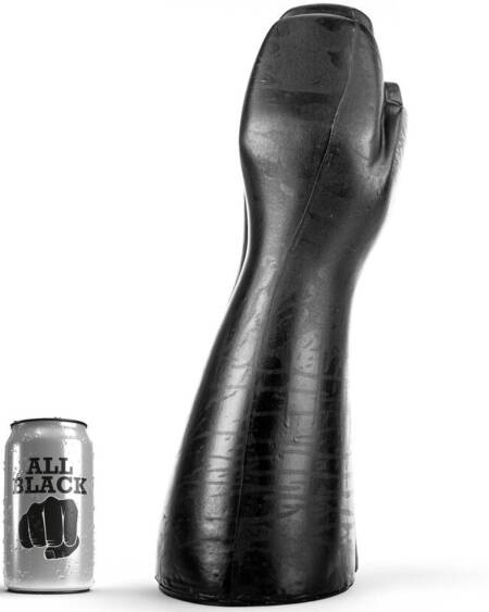 ALL BLACK - DILDO FISTING 39 CM