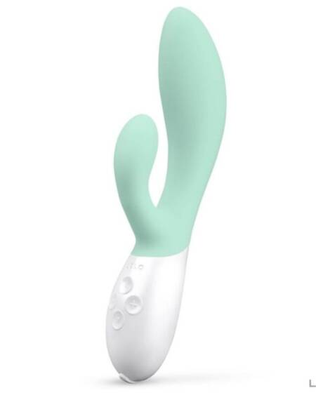 LELO - INA 3 VERDE VIBRADOR RABBIT LUJO VERDE AGUA