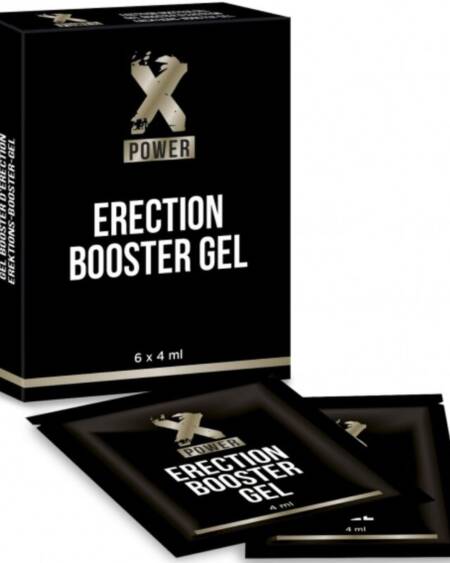XPOWER - ERECTION BOOSTER GEL POTENCIADOR ERECCION 6 X 4 ML