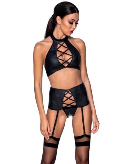 PASSION - NANCY SET CUERO ECOLOGICO S/M