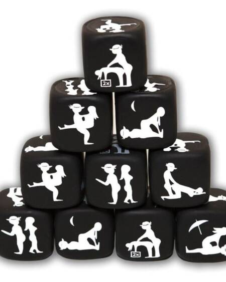 DIABLO PICANTE - DADO DE POSTURAS NEGRO
