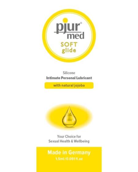 PJUR - MED SOFT GLIDE LUBRICANTE SILICONA 1.5 ML