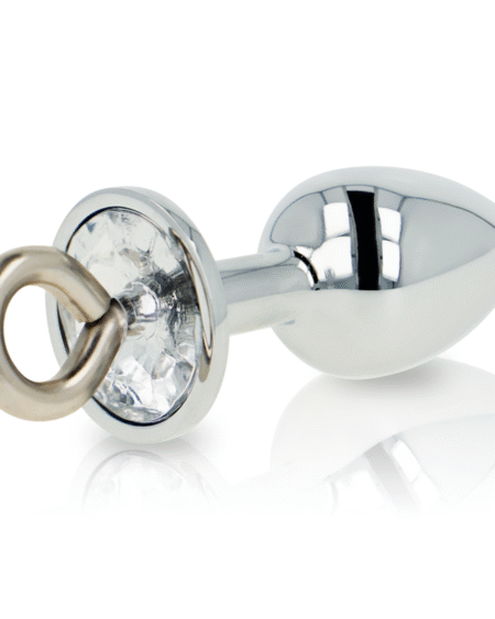 OHMAMA FETISH - PLUG ANAL METÁLICO CON ANILLA