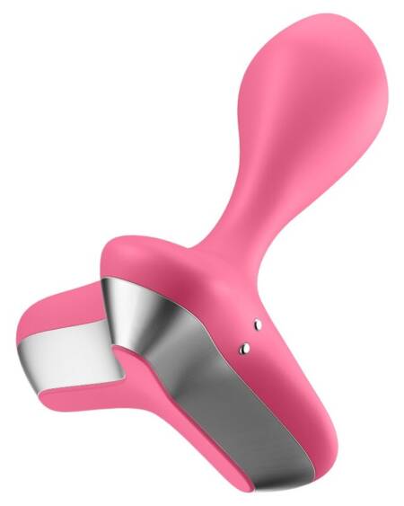 SATISFYER - GAME CHANGER PLUG VIBRADOR ROSA