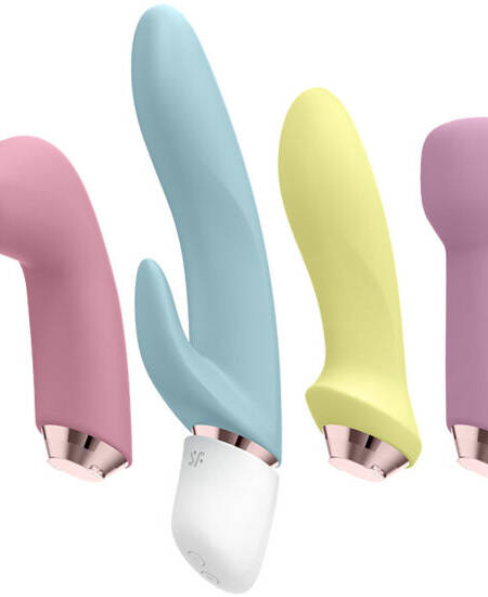 SATISFYER - MARVELOUS FOUR SET VIBRADOR & SUCCIONADOR