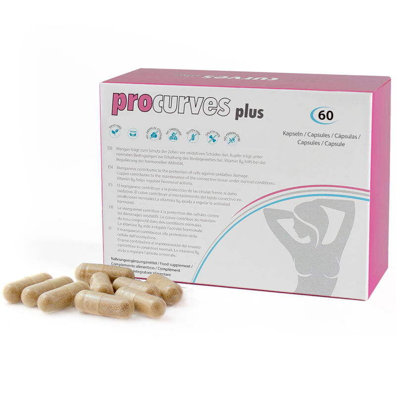 Procurves Plus – Complemento alimenticio para aumentar el pecho de forma natural