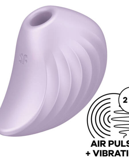 SATISFYER - PEARL DIVER ESTIMULADOR Y VIBRADOR VIOLETA