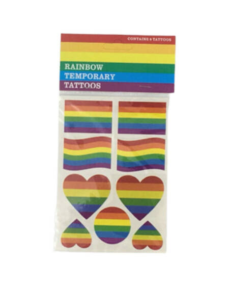 PRIDE - TATUAJES BANDERA LGBT