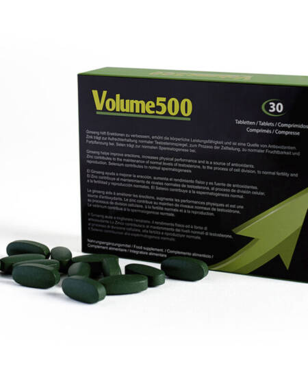 Volume500 – Complemento alimenticio para la calidad y cantidad del esperma