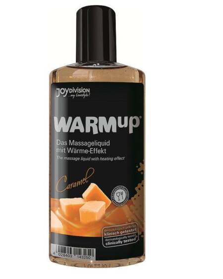 JOYDIVISION WARMUP - ACEITE DE MASAJE EFECTO CALOR CARAMELO 150ML