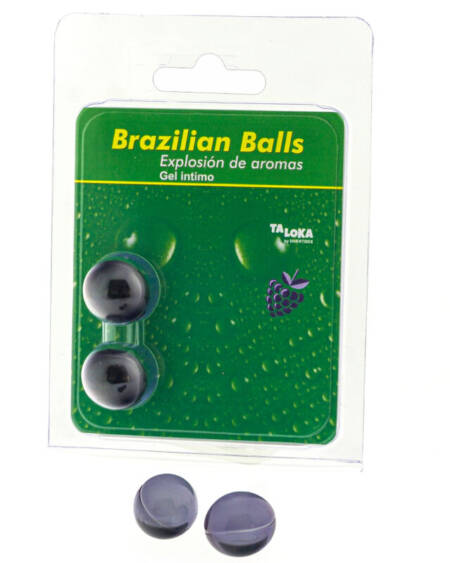 TALOKA - BRAZILIAN BALLS GEL ÍNTIMO FRUTAS DEL BOSQUE 2 BOLAS