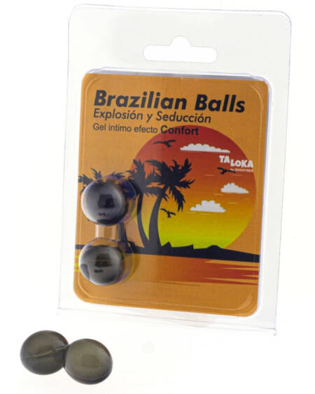 TALOKA - BRAZILIAN BALLS GEL EXCITANTE EFECTO CONFORT 2 BOLAS