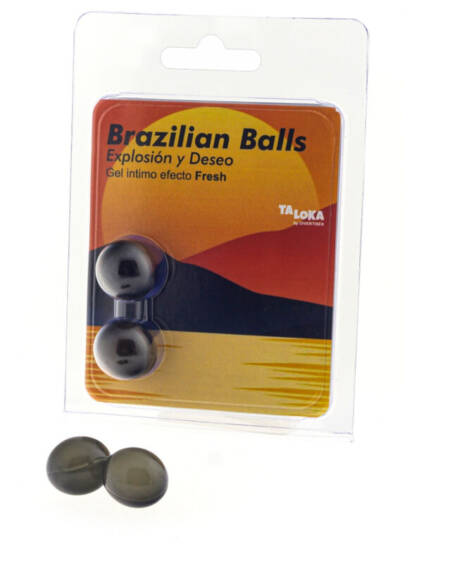 TALOKA - BRAZILIAN BALLS GEL EXCITANTE EFECTO FRESCOR 2 BOLAS
