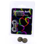 TALOKA - BRAZILIAN BALLS GEL EXCITANTE EFECTO MORE FLAVOUR 2 BOLAS