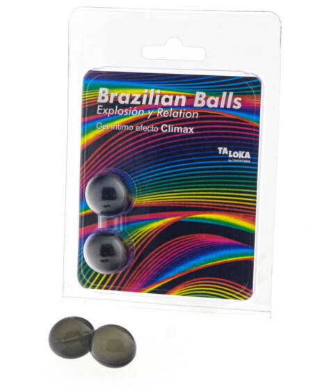 TALOKA - BRAZILIAN BALLS GEL EXCITANTE EFECTO CLIMAX 2 BOLAS