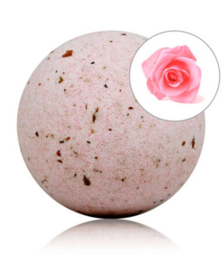 TALOKA - BOMBA DE BAÑO CON AROMA ROSAS Y PÉTALOS DE ROSA
