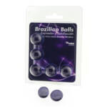 TALOKA - BRAZILIAN BALLS GEL EXCITANTE EFECTO VIBRACIÓN ELÉCTRICA 5 BOLAS