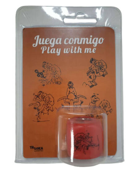 DIABLO PICANTE - DADO KAMASUTRA DE ACCIÓN ROJO