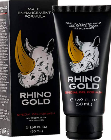 RHINO GOLD - GEL ÍNTIMO PARA HOMBRES 50 ML