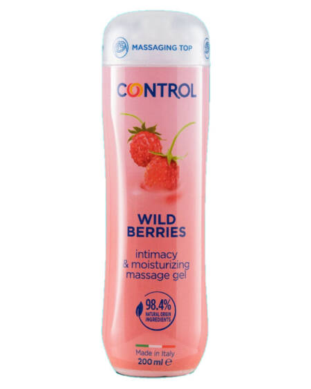 CONTROL - GEL DE MASAJE 3 EN 1 WILD BERRIES 200 ML