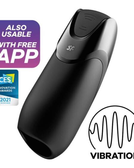 SATISFYER - MEN VIBRATION+ NEGRO