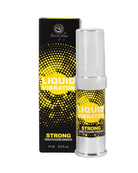 SECRETPLAY - VIBRADOR LÍQUIDO ESTIMULADOR UNISEX STRONG  15 ML