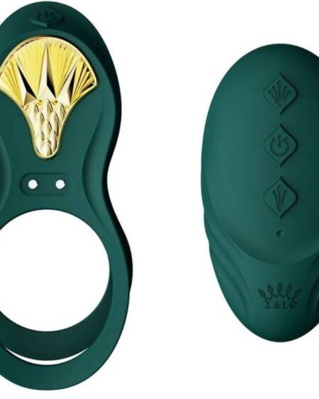 ZALO - BAYEK ANILLO VIBRADOR CONTROL REMOTO PAREJAS VERDE