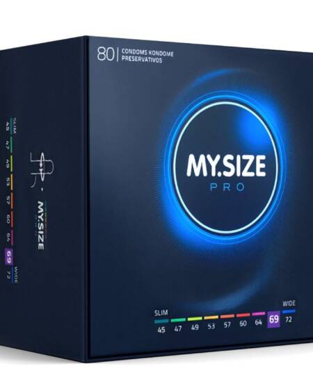 MY SIZE - PRO PRESERVATIVOS 69 MM 80 UNIDADES