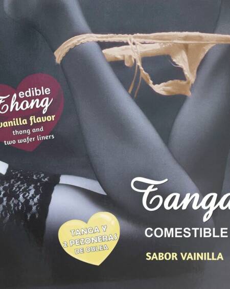 HOTFLOWERS - TANGA WAFER Y 2 PEZONES NIÑA SABOR VAINILLA /es/pt/es/fr/it/