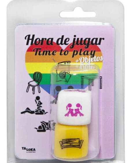 TALOKA - DADOS EROTICOS CON POSICIONES Y LUGARES HORA DE JUGAR