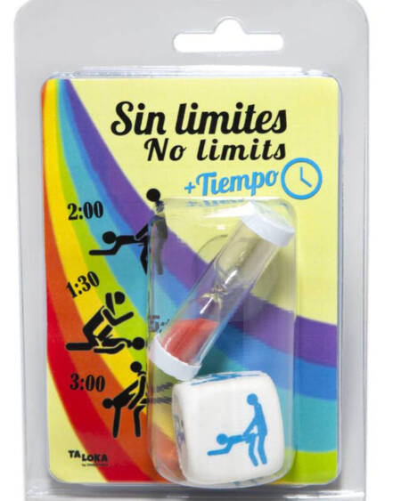 TALOKA - DADO C/ POSICIONES+ RELOJ DE ARENASIN LIMITES