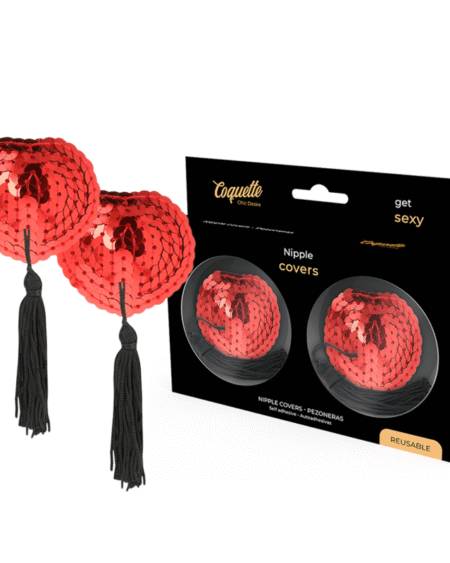 COQUETTE CHIC DESIRE - CUBRE PEZONES ROJO