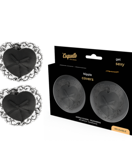COQUETTE CHIC DESIRE - CUBRE PEZONES LACE NEGRO